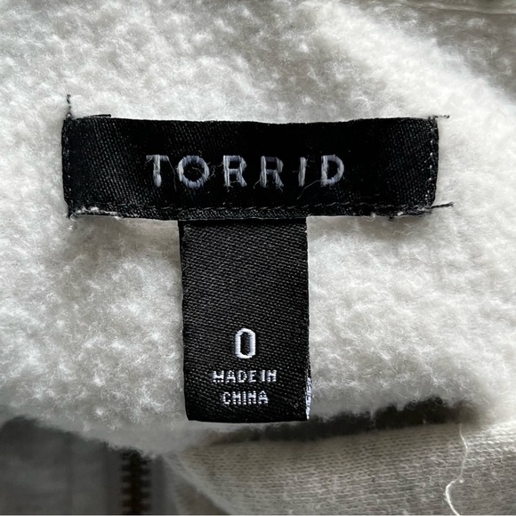Torrid Sweatshirt Fleece Jacket - Picture 7 of 7